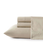 Juego de sábanas 4 piezas 2 plazas beige