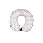 Almohada de viaje Memory Foam negro-blanca Nautica