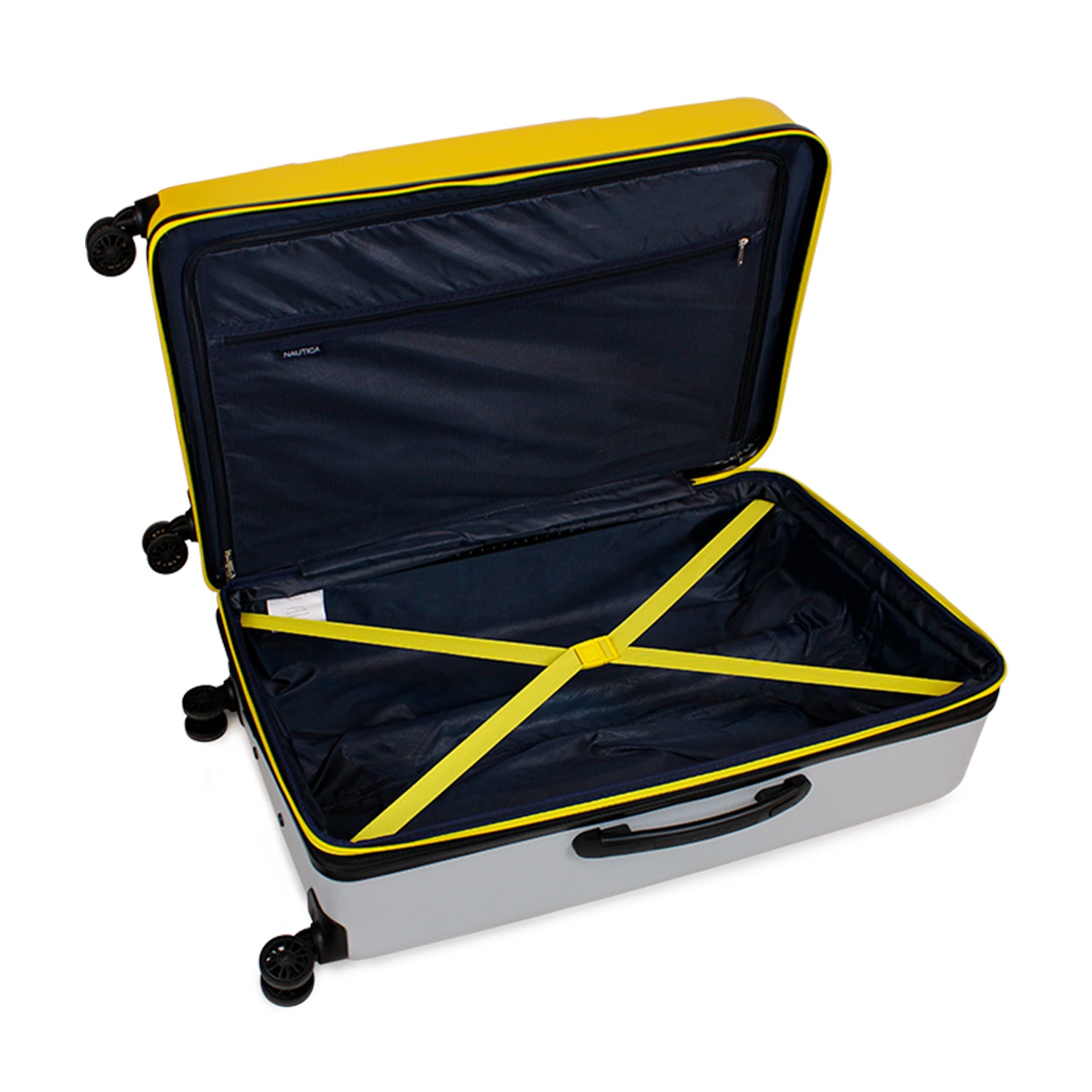 Pack Maleta grande Bora 23kg amarilla + Organizador Nautica