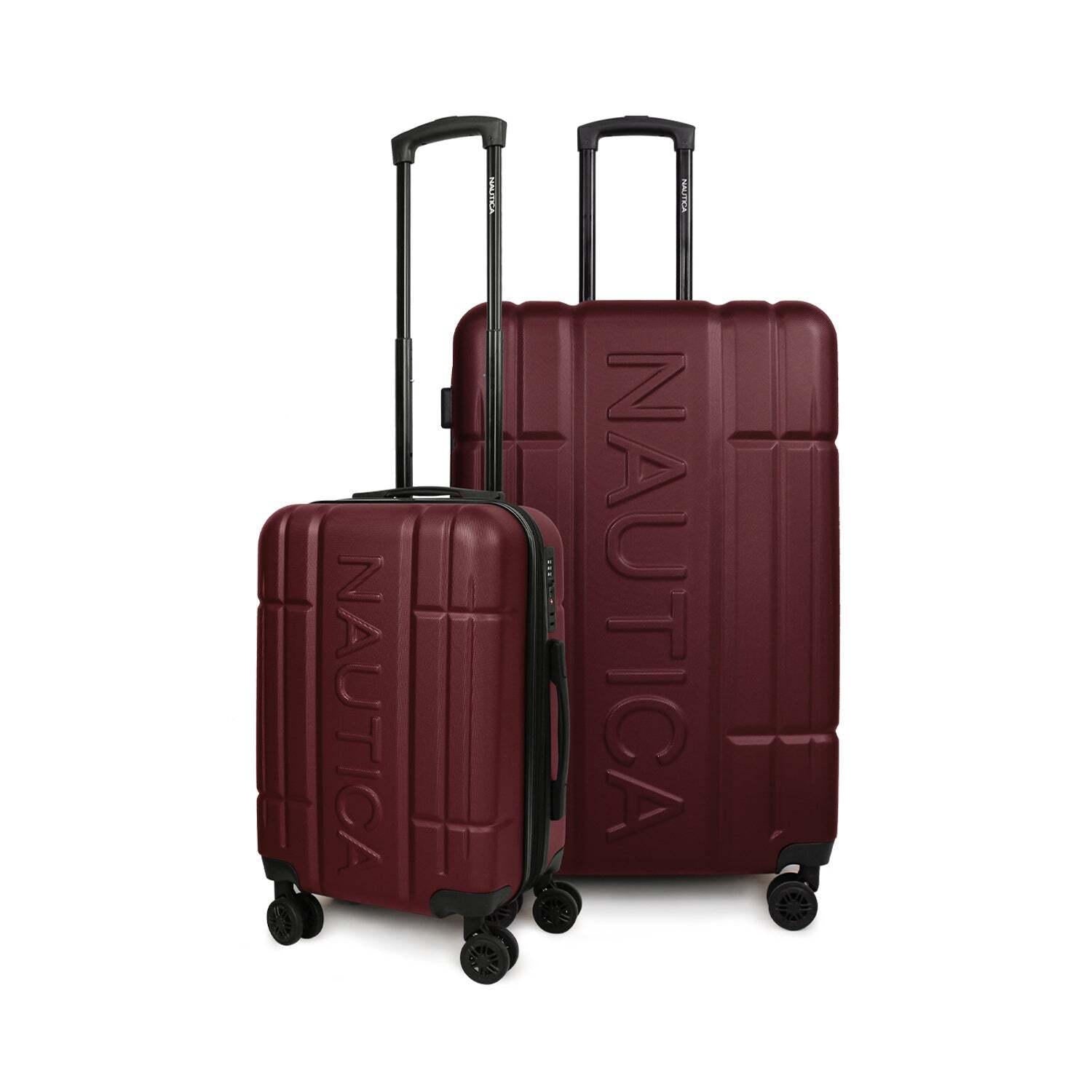 Pack 2 maletas S+L Amsterdam burdeo