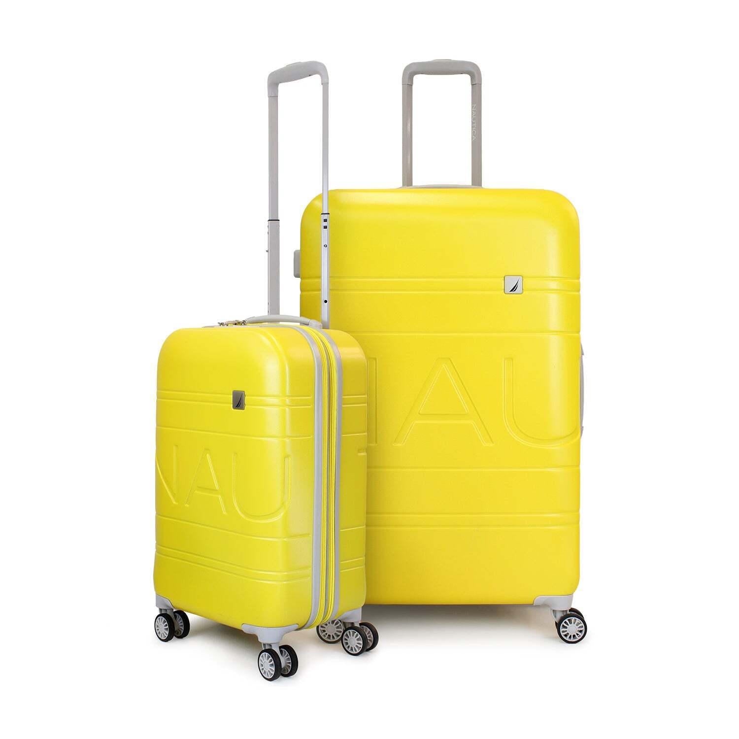 Set 2 maletas S+L Nautica Palermo 10k y 23k amarillo