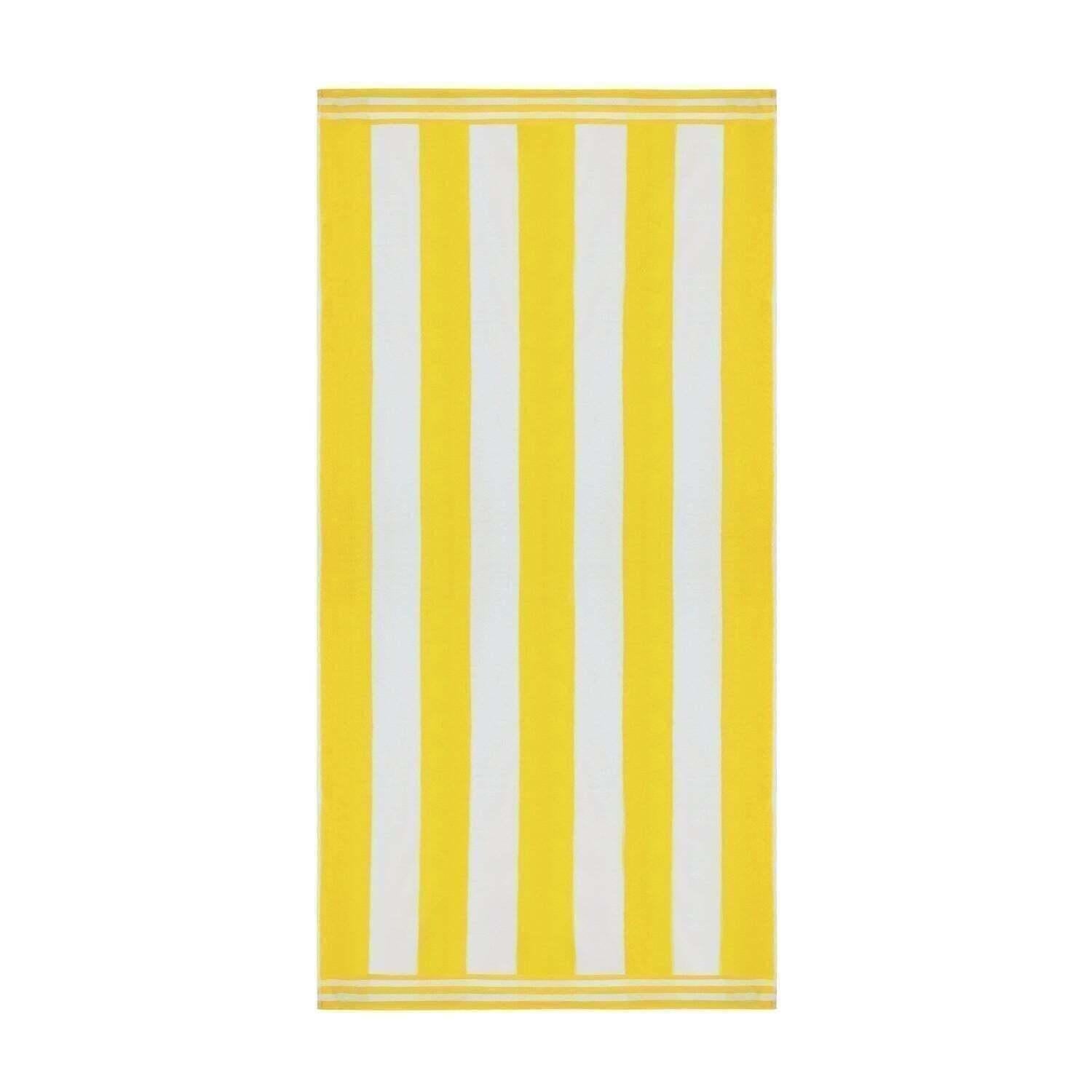 Toalla de playa amarillo