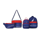 Pack Nautica mochila Parvus y Orión + banano Kappa + bolso Perseo - Azul