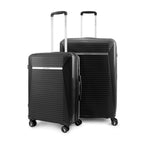 Pack 2 maletas Nautica Niza mediana 20kg y grande 23kg negra