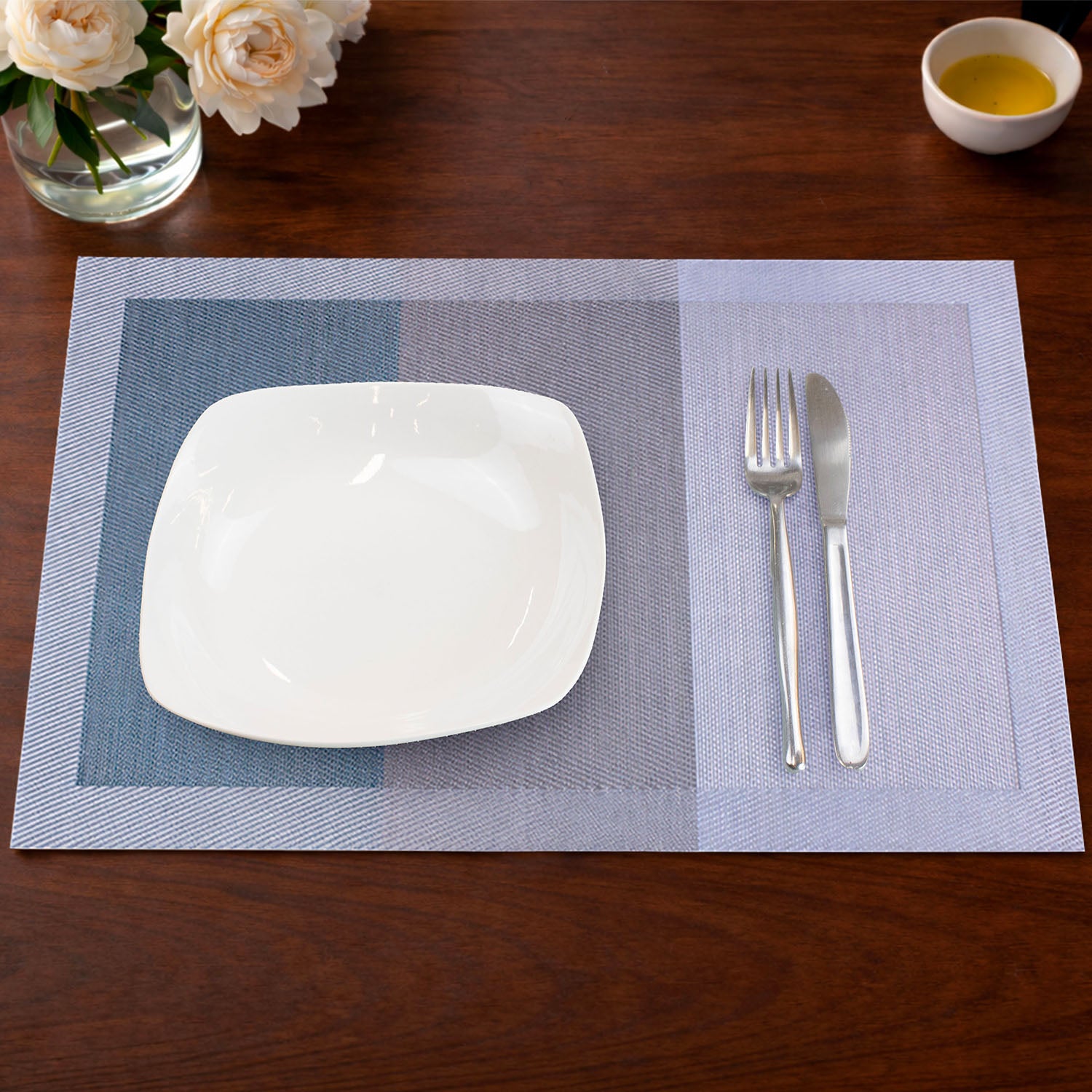 Individual de mesa Nautica Home 45x30cm degrade azul