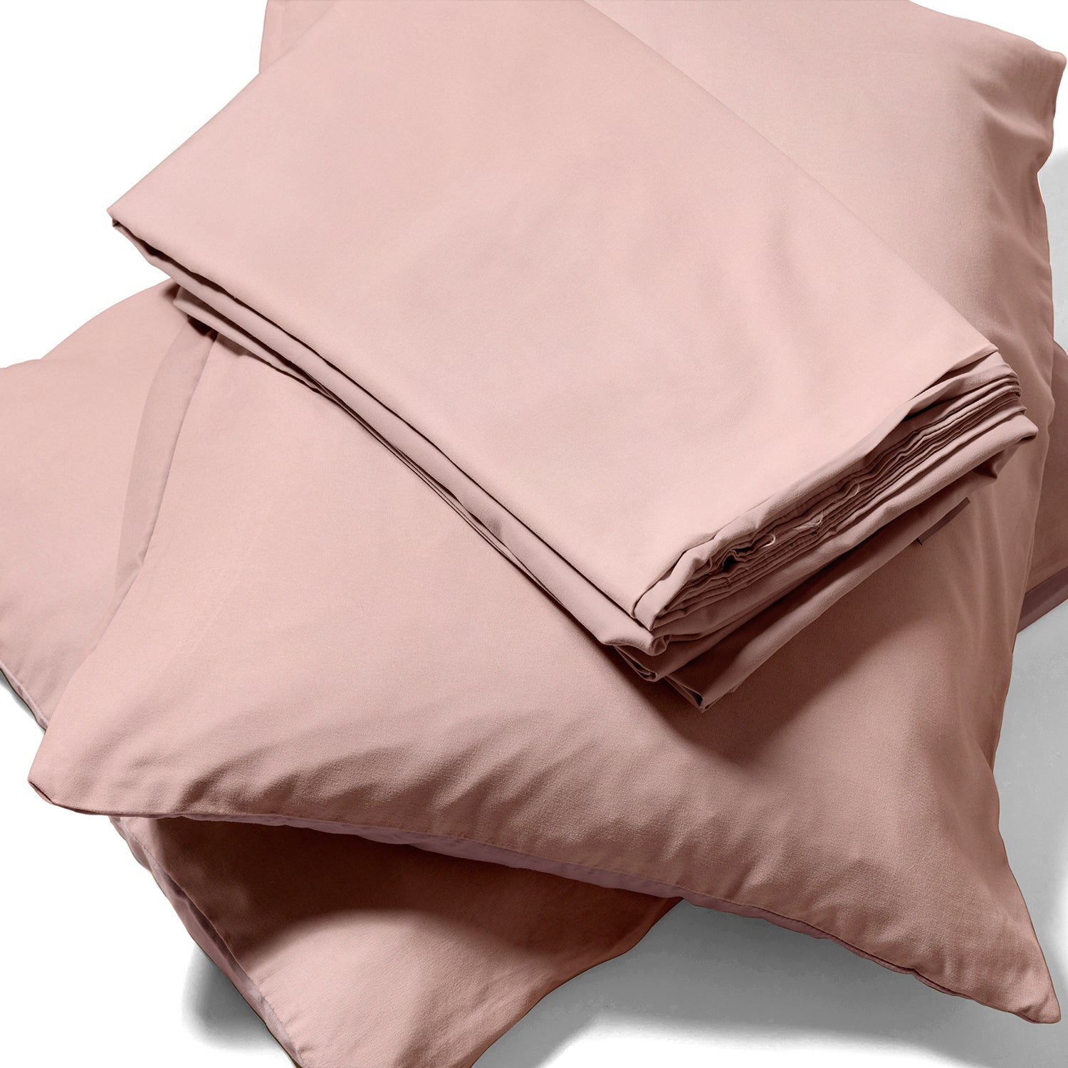 Juego de sábanas Nautica 4 piezas microfibra 2 plazas rosado