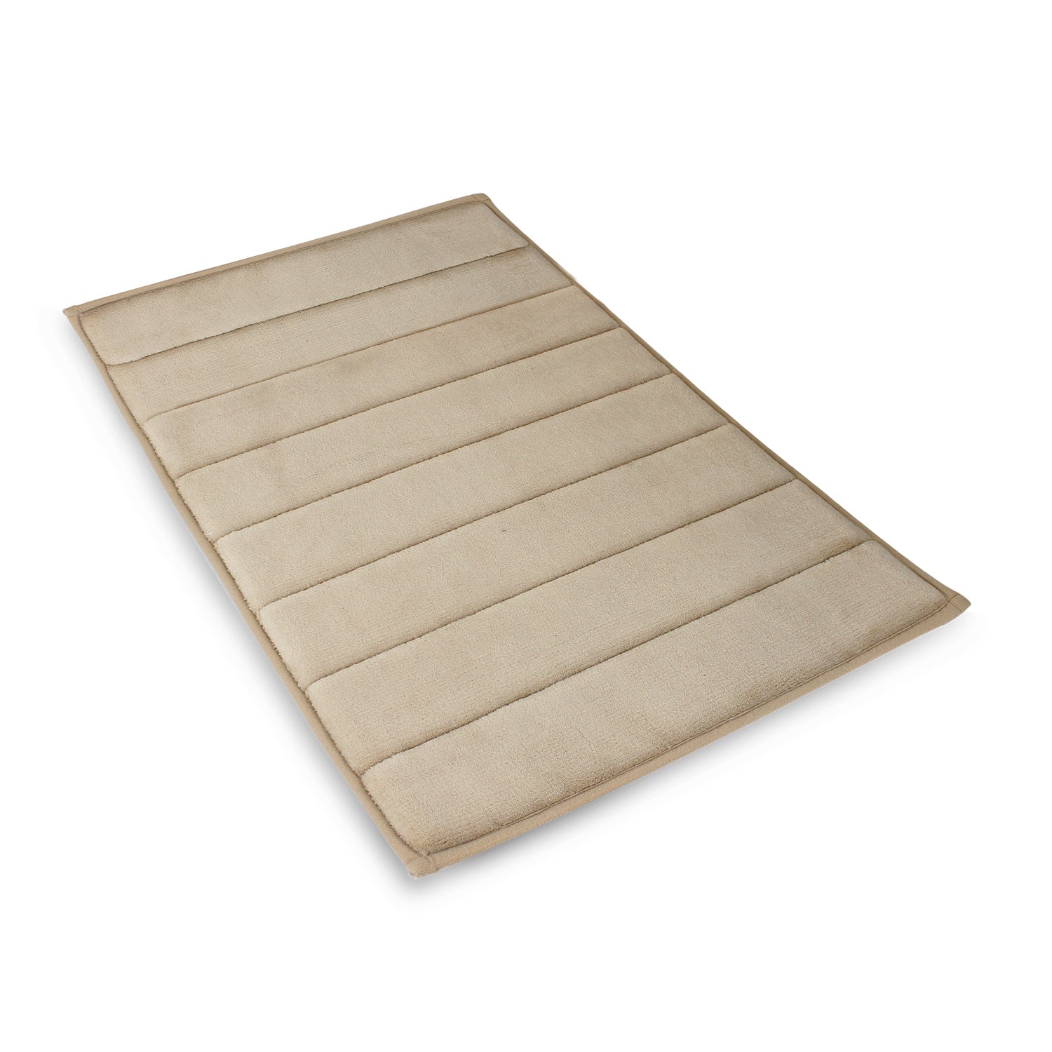 Alfombra de baño Nautica 40x60cm coralina ultra suave beige