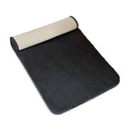 Alfombra de baño ultra suave 50 x 80 cm gris