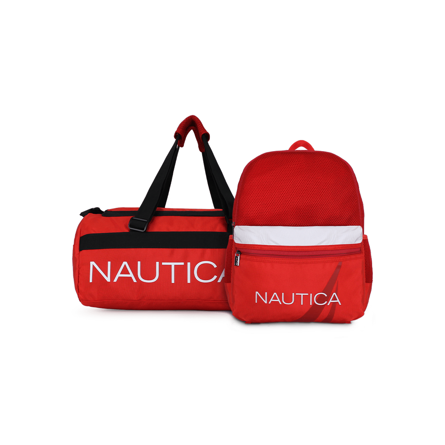 Bolso Valar + Mochila Stark Nautica - Rojo