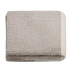 Manta de franela Nautica 127x152 Fluffy suavidad superior taupe