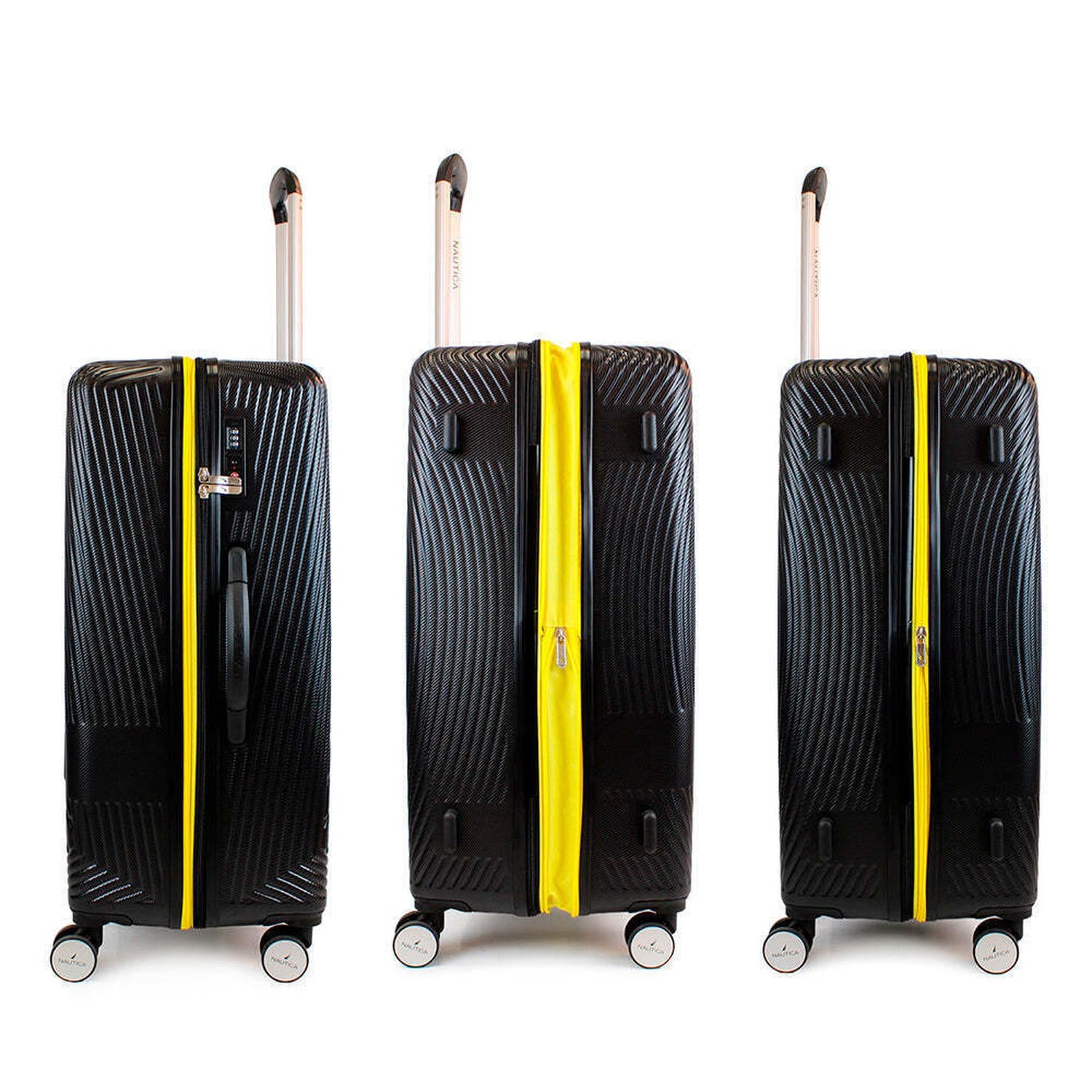 Set 2 maletas S+L Nautica Bahamas negro