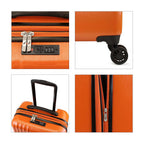 Pack 2 maletas M+L Nautica Summer 20k y 23k - Naranja