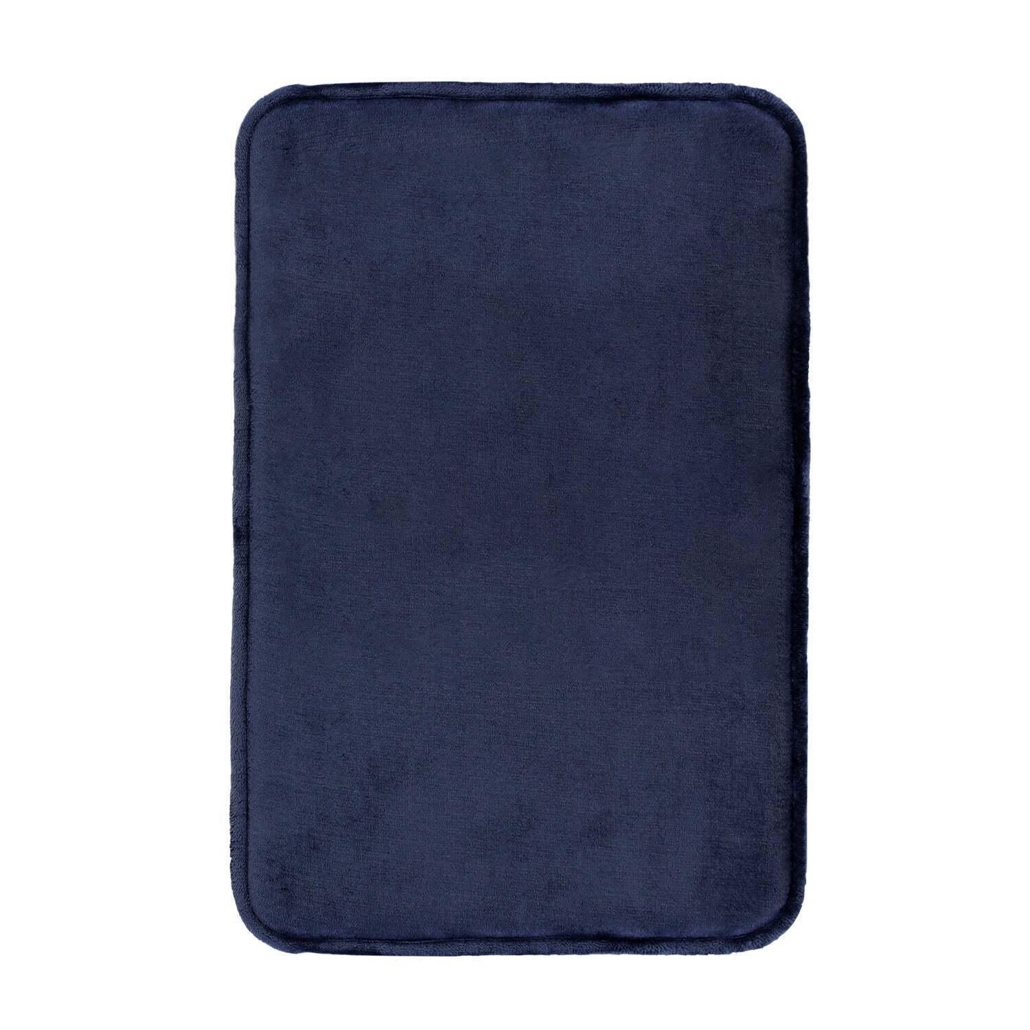 Alfombra de Baño Nautica Home flannel 50x80cm absorbente - Azul