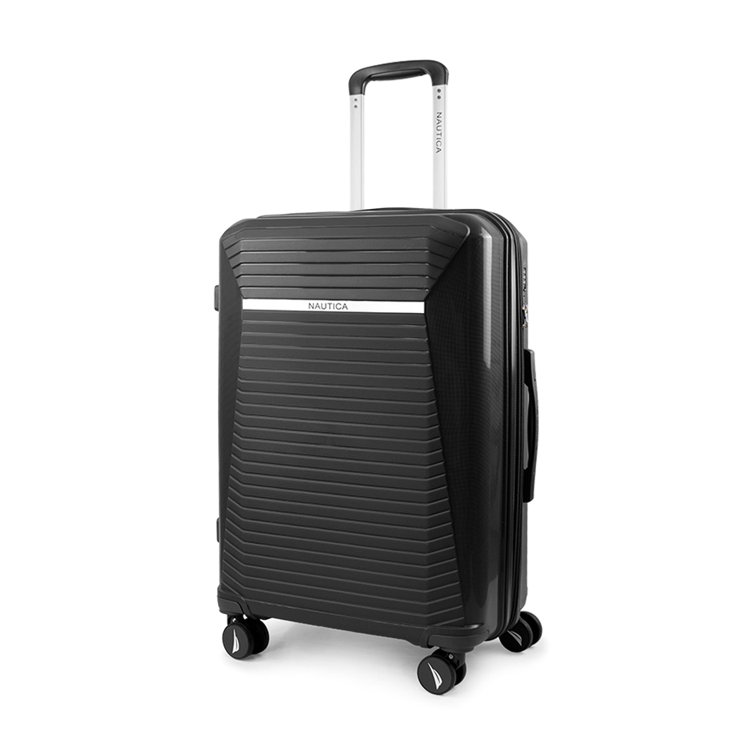Pack 2 maletas Nautica Niza cabina 10kg y grande 23kg negra