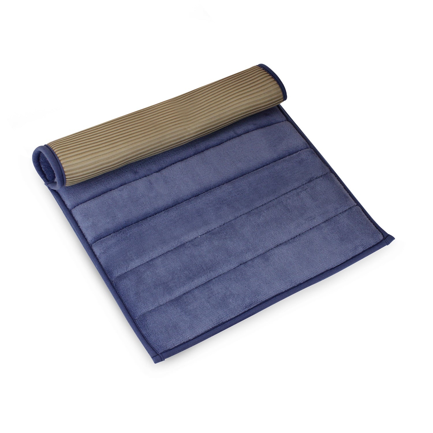 Alfombra de baño Nautica 50x80cm coralina ultra suave azul