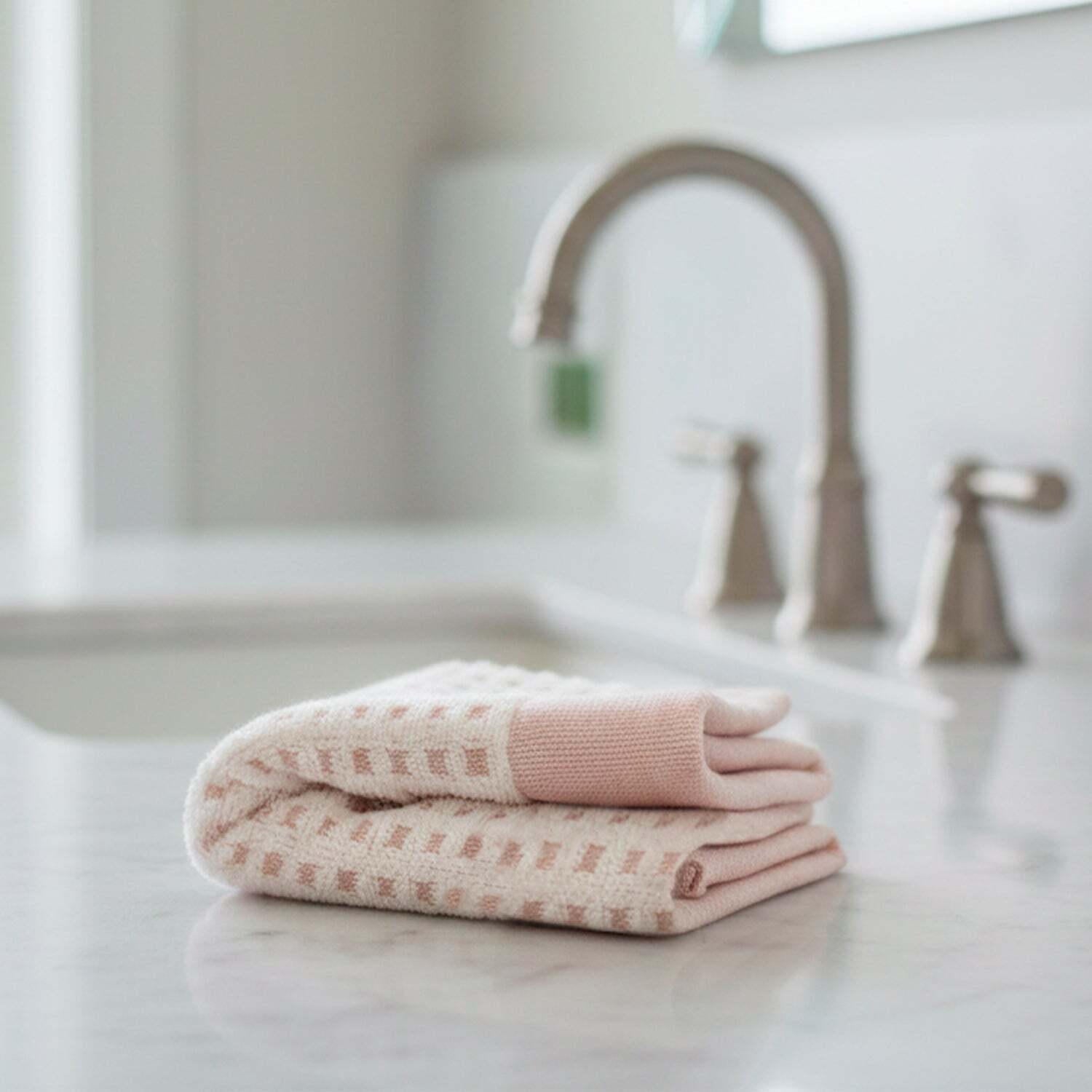 Pack Toallas Rostro y Manos MARA Nautica rosado