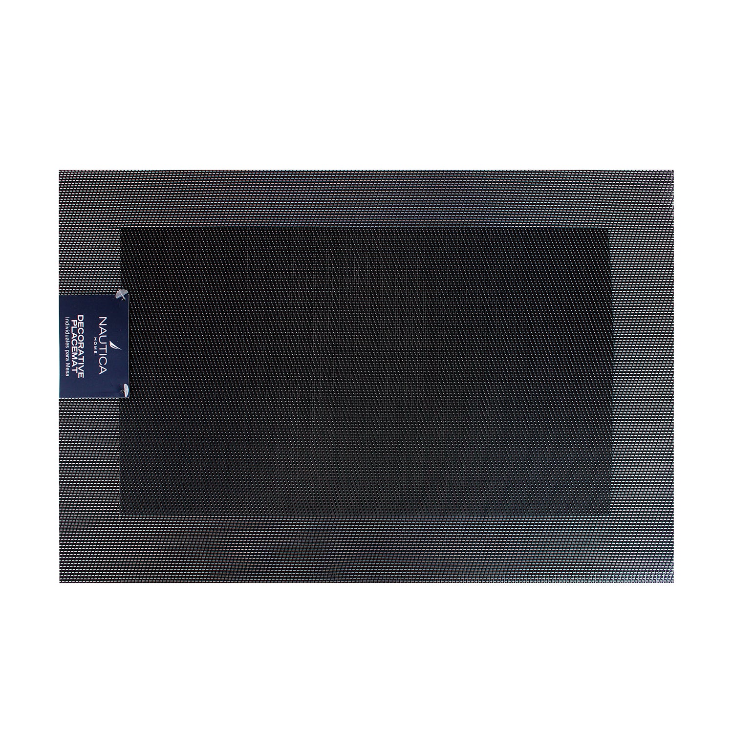 Individual de mesa Nautica Home 45x30cm negro