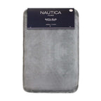 Alfombra de baño flannel antideslizante 40 x 60 cm gris claro