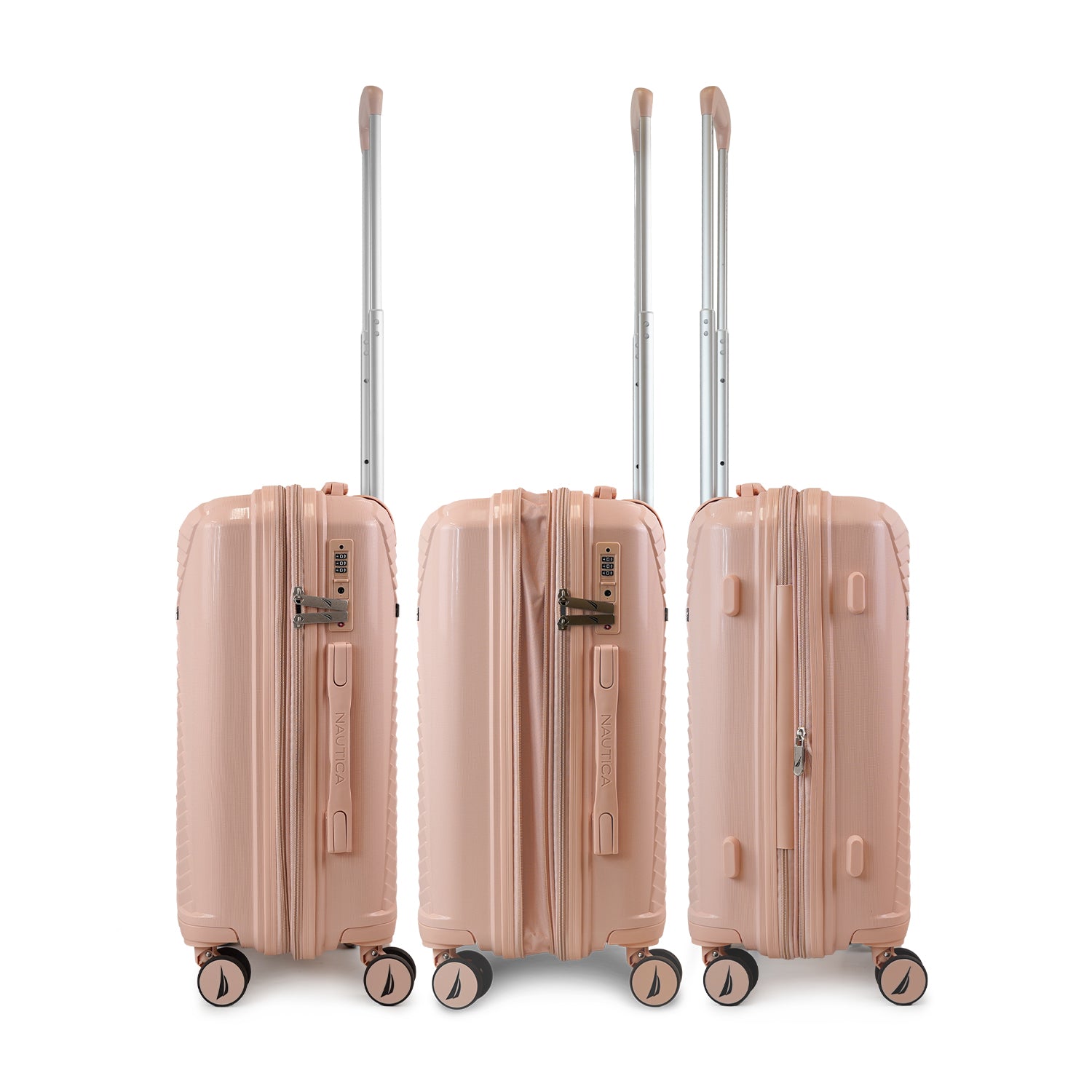 Maleta de cabina Nautica Niza S 10kg rosa