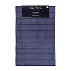 Alfombra de baño coralina 50 x 80 cm azul
