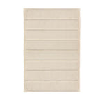 Alfombra de baño coralina 40 x 60 cm marfil