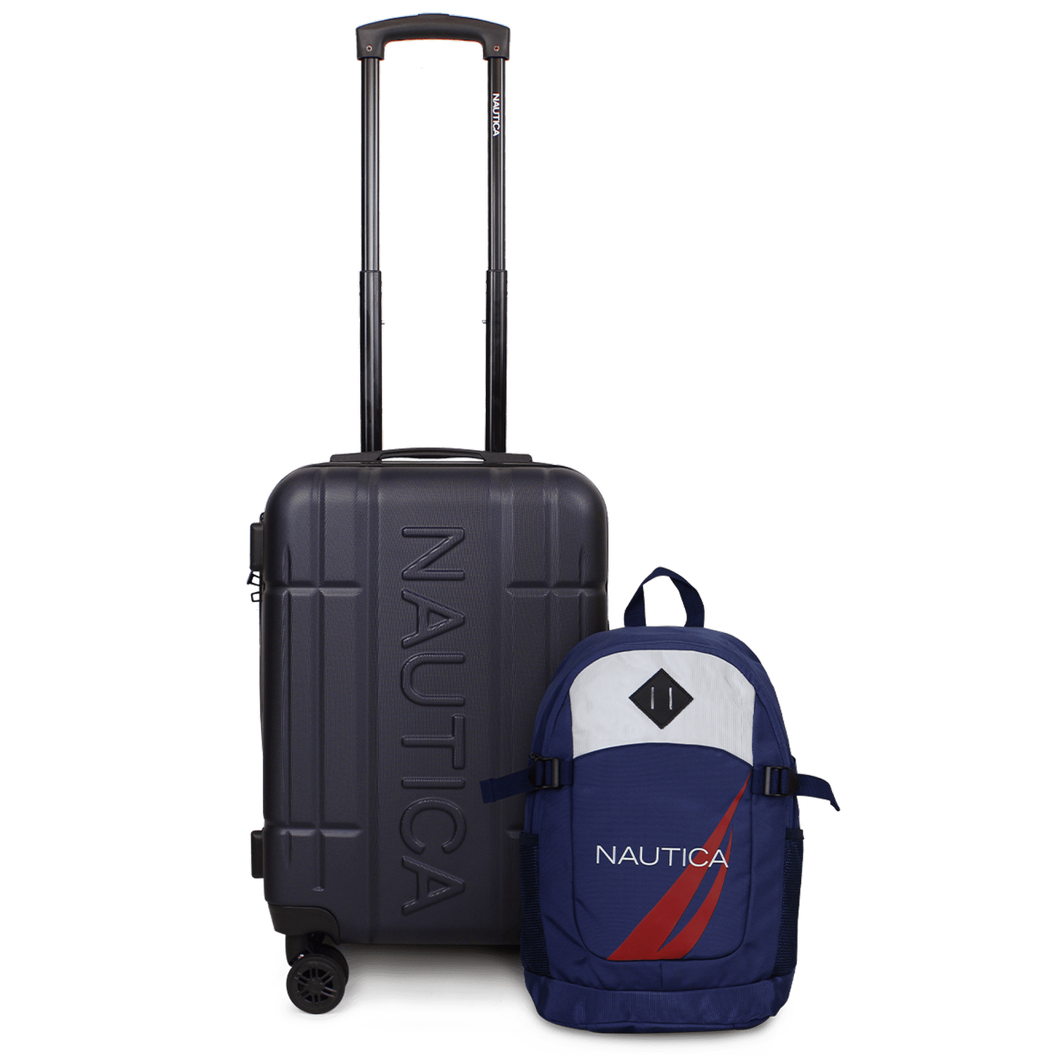 Pack Nautica Maleta cabina Amsterdam + Mochila Atlas - Azul