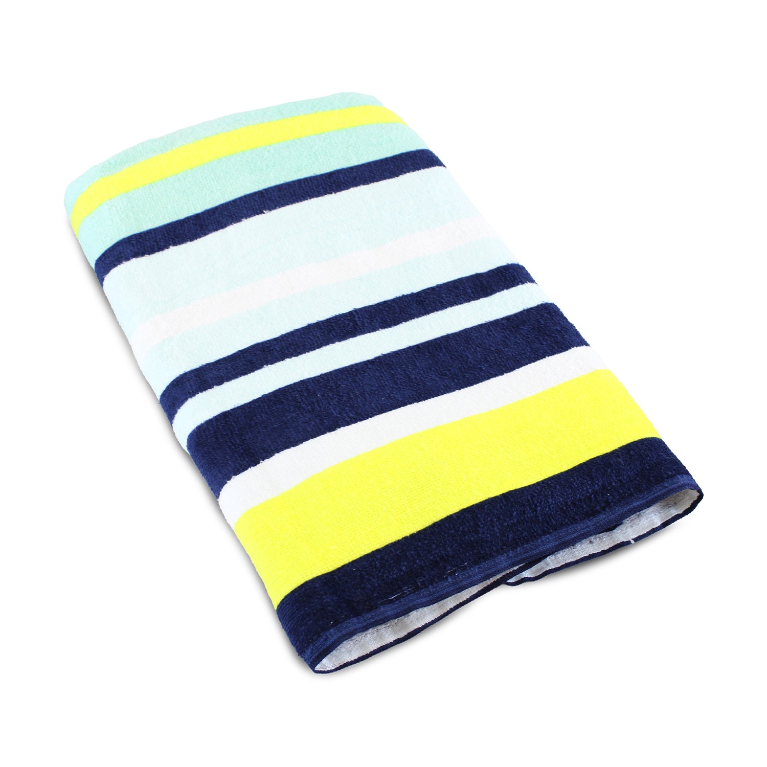 Toalla de playa Nautica 100% Algodón 160x80 verde agua