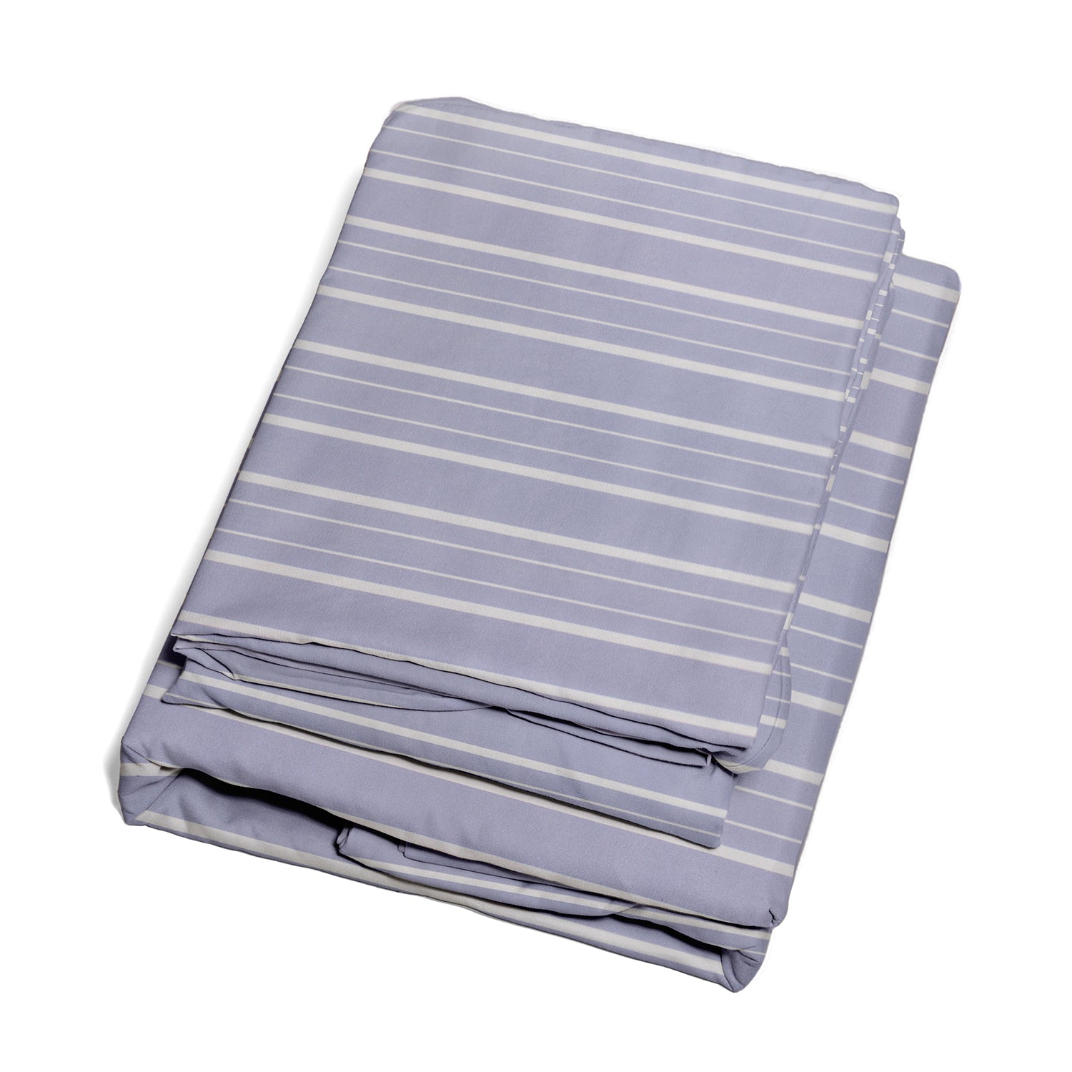 Juego de sábanas Nautica 4 piezas microfibra 2 plazas lineas azules