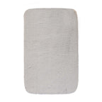 Alfombra de baño ultra suave 50 x 80 cm gris claro