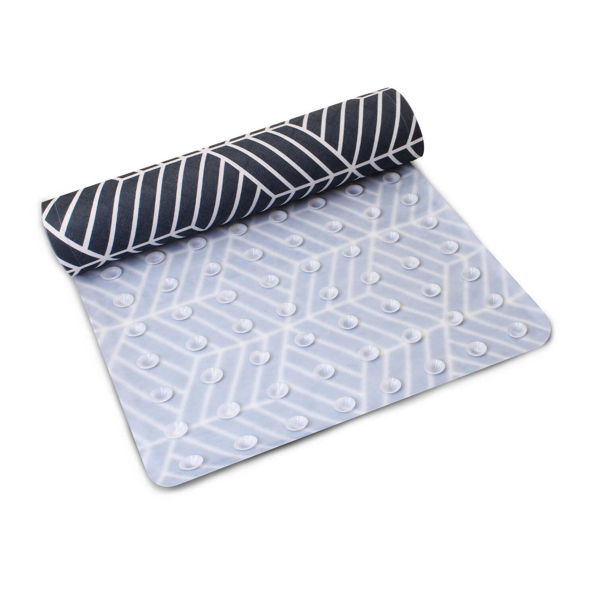 Alfombra de baño azul