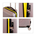 Set 2 maletas M+L Nautica Bahamas gris