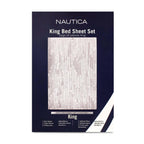Juego de sábanas 4 piezas king textura beige