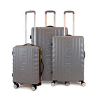 Set 3 maletas S+M+L Nautica Polonia gris