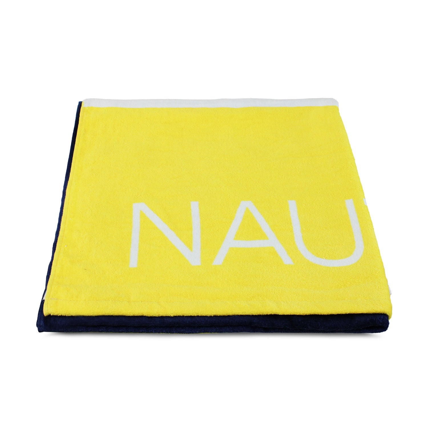 Toalla de playa Nautica 100% Algodón 160x80 diseño tricolor