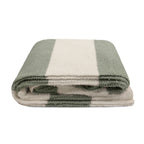 Manta de franela Nautica 127x152 Waffle suavidad superior verde