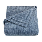 Pack 2 Mantas de Cama Nautica Home Shiny suavidad de lujo 127x152cm azul