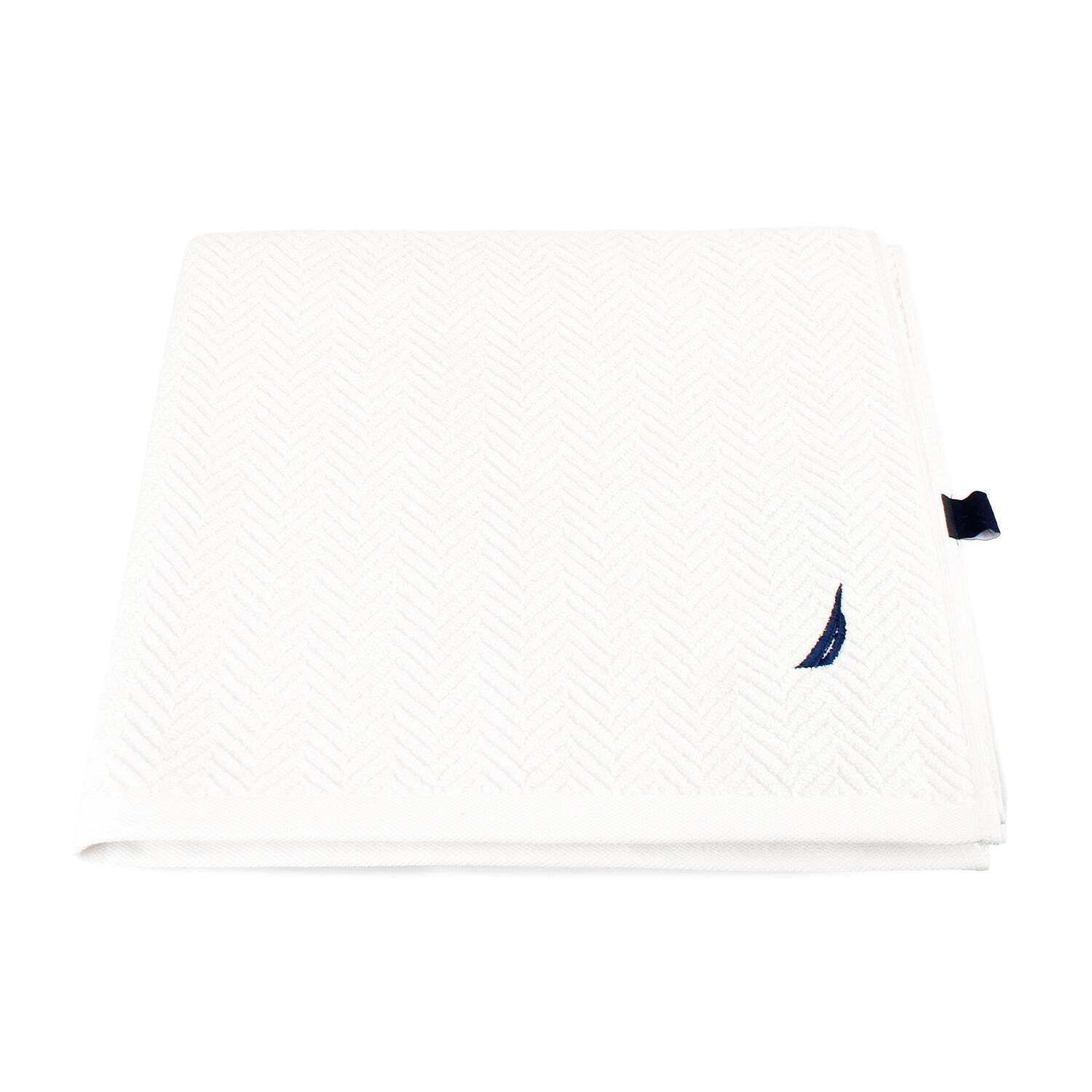Pack 2 Toalla de Baño VIS Nautica 76x137cm blanco