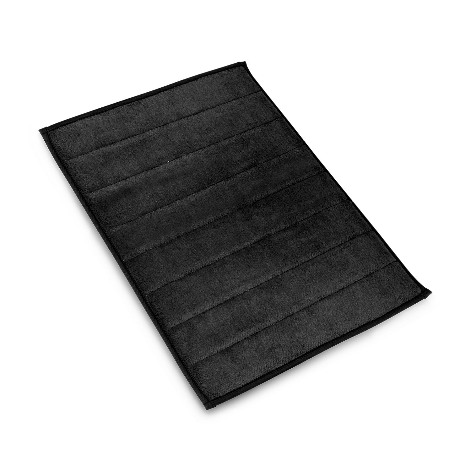 Alfombra de baño Nautica 40x60cm coralina ultra suave negro