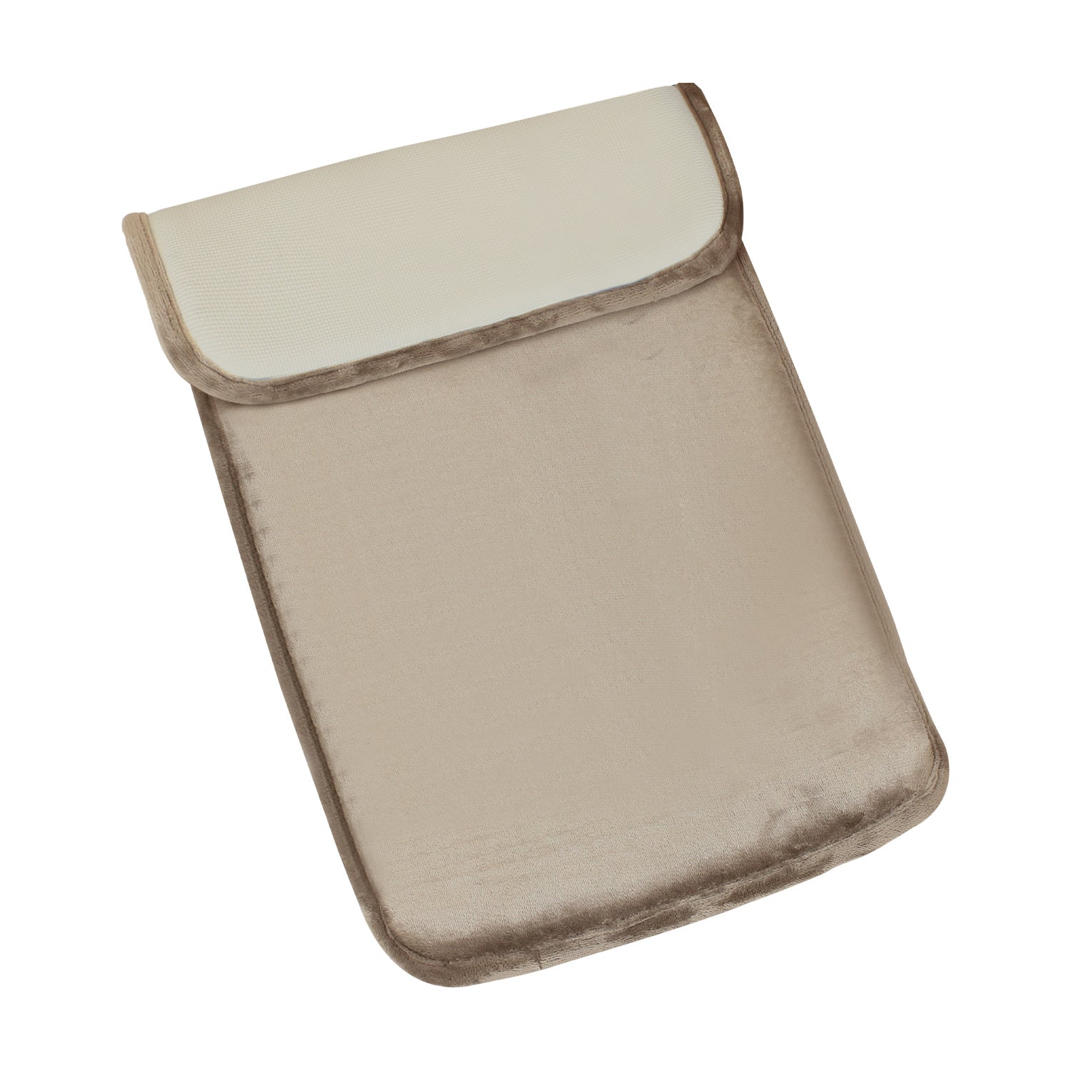 Alfombra de Baño Nautica flannel 50x80cm absorbente Beige