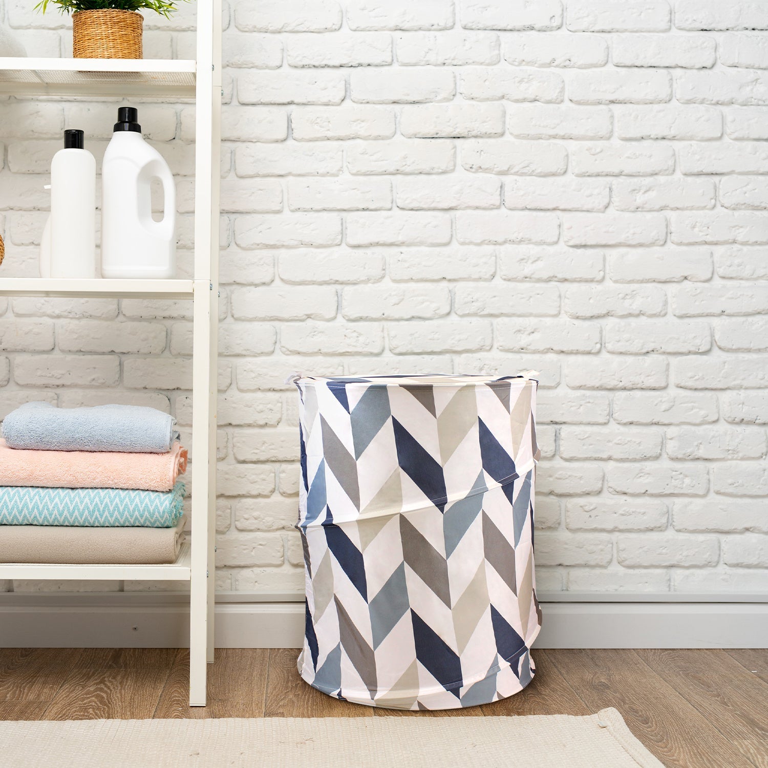 Cesto ropa plegable multicolor