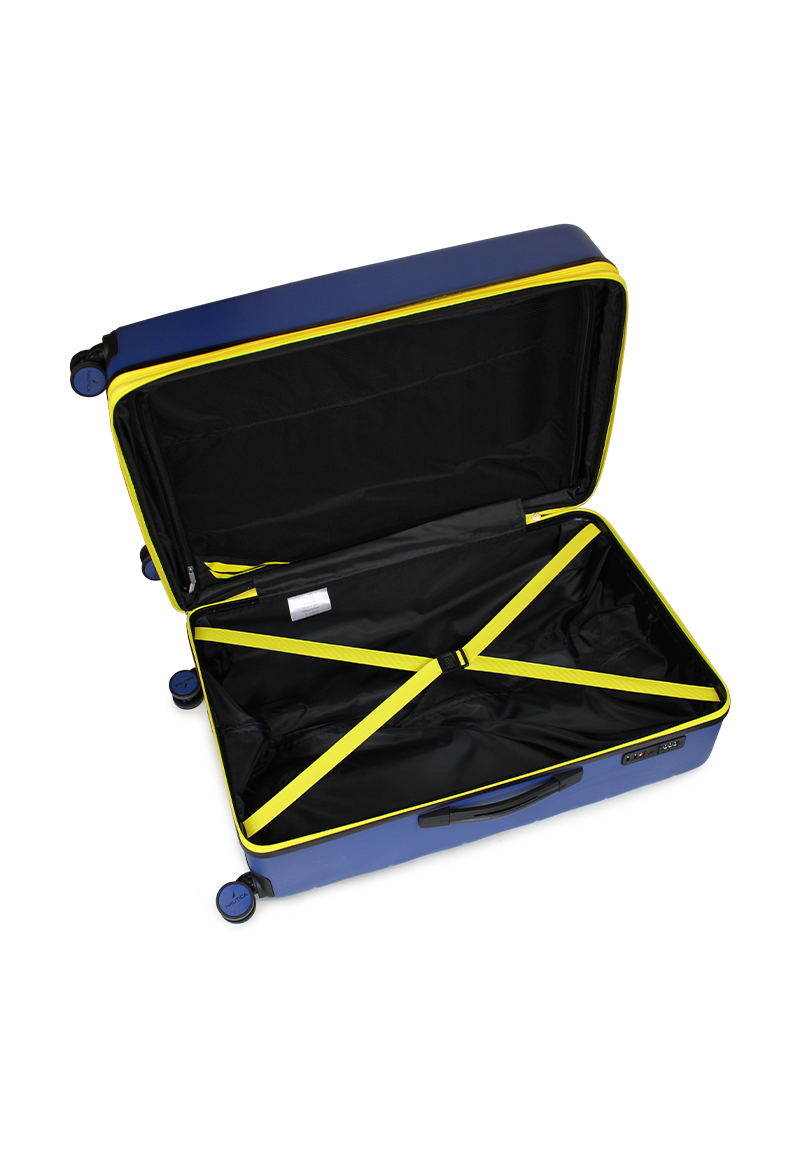 Pack Maleta grande Ibiza 23kg azul + Organizador Nautica