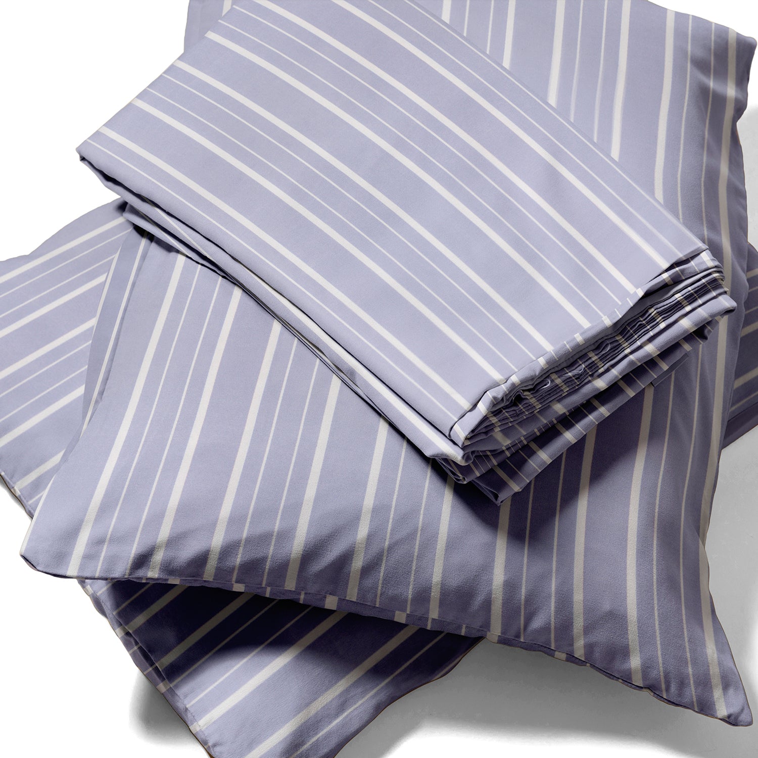 Juego de sábanas Nautica 4 piezas microfibra 2 plazas lineas azules