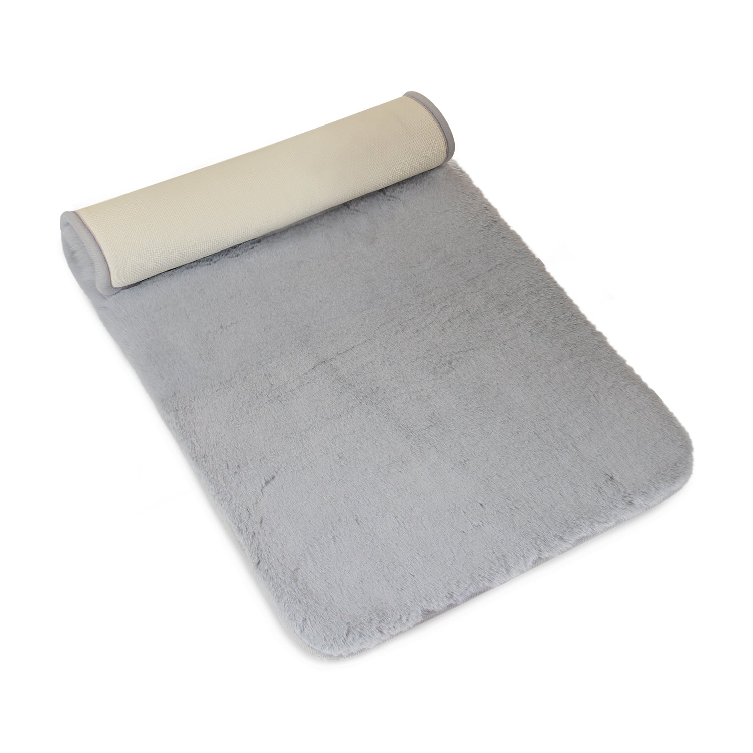 Alfombra de baño Nautica ultra suave 50x80cm Gris claro