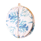Cesto ropa plegable corales de mar