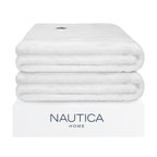 Pack 2 Mantas de cama Jacquard Franela ultrasuave