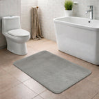 Alfombra de Baño Nautica Home Popcorn 50x80cm gris claro