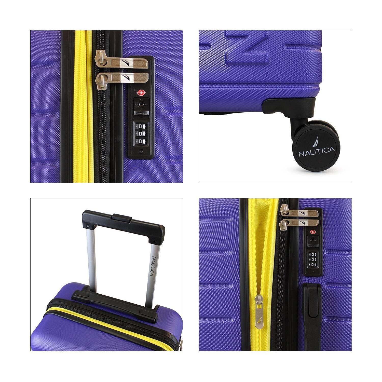 Pack 2 maletas M+L Argo 20k y 23k azul