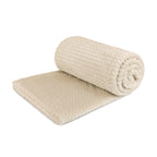 Pack 2 Mantas de Cama Nautica Home Jacquard Franela suave 127x178cm