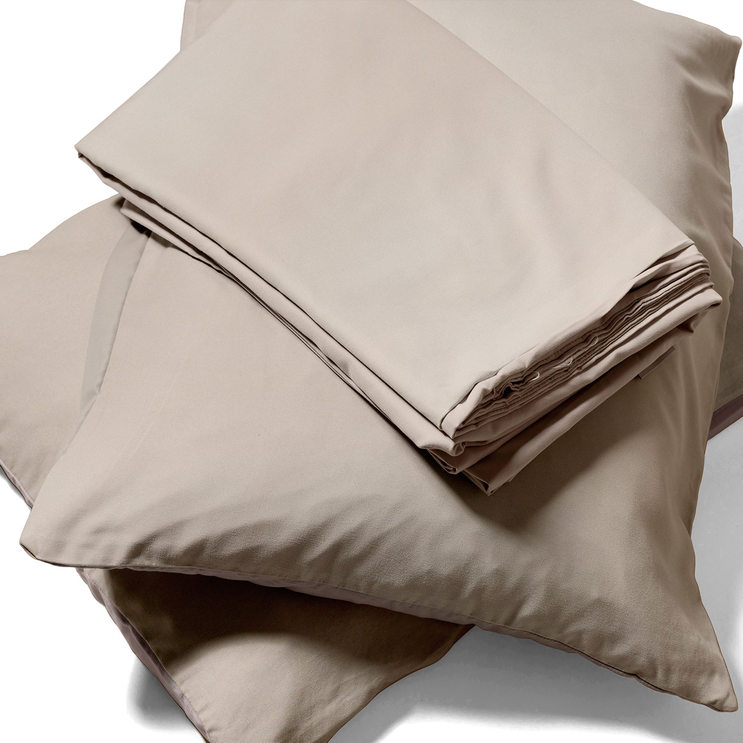 Juego de sábanas Nautica 4 piezas microfibra 2 plazas beige