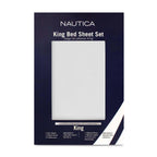 Juego de sábanas 4 piezas king blanco